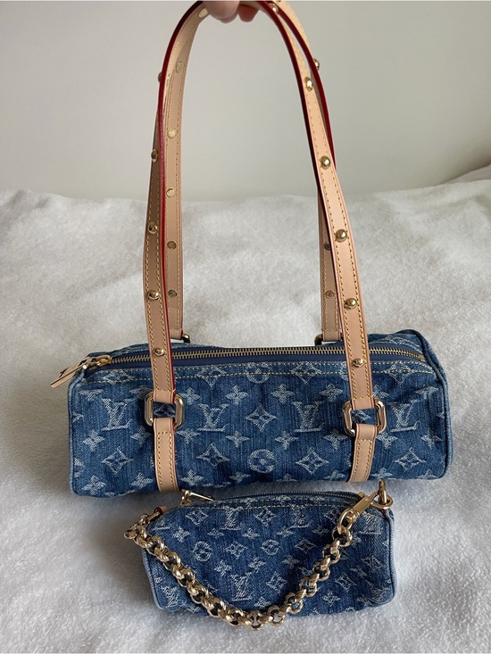 Louis Vuitton Handbags - Louis Vuitton Papillon Bag (Denim)